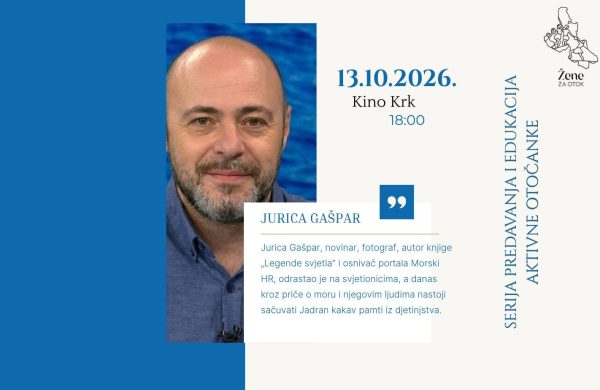 Jurica Gašpar u Krku: od života na svjetioniku do borbe za Jadran