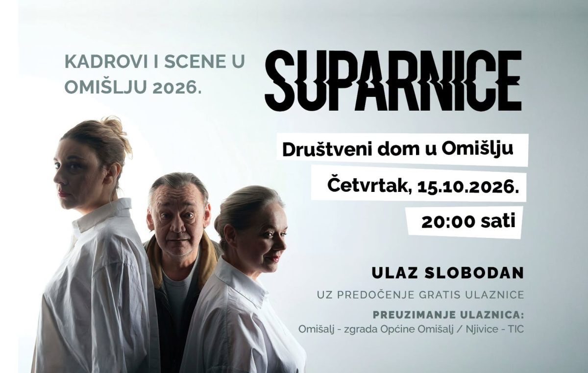 Kadrovi i scene u Omišlju: Komedija “Suparnice”