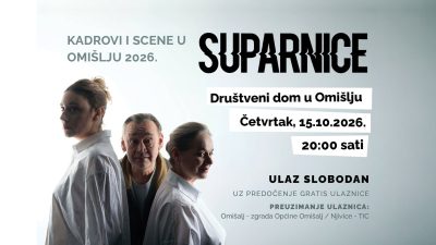Kadrovi i scene u Omišlju: Komedija “Suparnice”