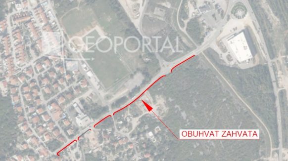 Započeli radovi na izgradnji nogostupa u Omišlju, na snazi privremena regulacija prometa