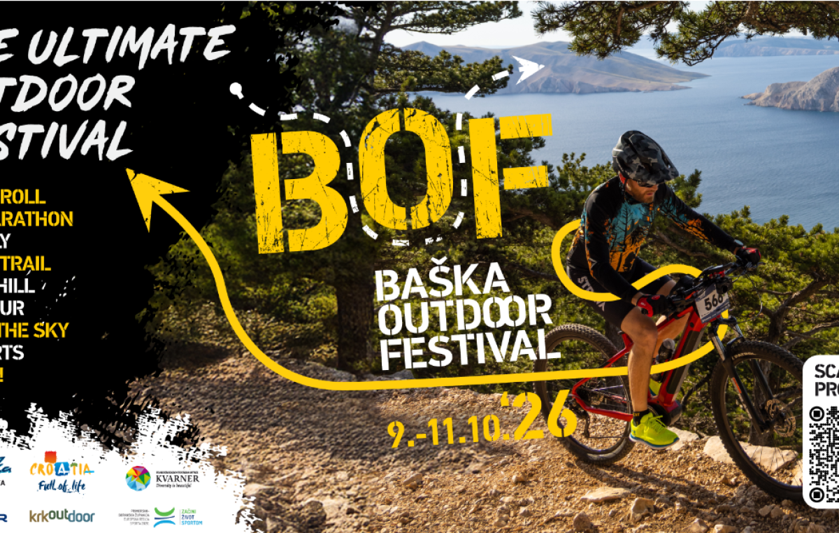 Baška Outdoor Festival od 9. do 11. listopada: tri dana sporta, prirode i glazbe