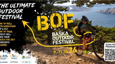 Baška Outdoor Festival od 9. do 11. listopada: tri dana sporta, prirode i glazbe