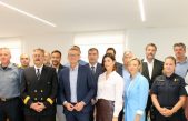 Župan Lukanović primio sudionike vježbe sigurnosti na moru i uručio im zahvalnice
