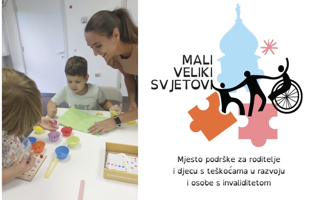 Zajednica za svako dijete i svaku obitelj: Udruga Mali veliki svjetovi otvara svoja vrata