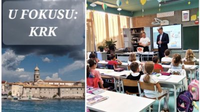 Gradonačelnik Vasilić posjetio prvašiće u Krku i Vrhu: „Budite sretni, stvarajte prijateljstva i puno toga naučite”