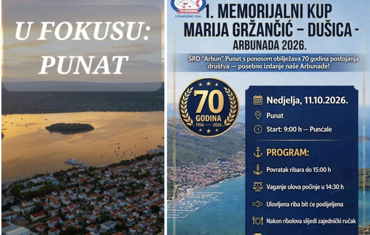 “Arbunada 2026” u Puntu: 1. Memorijalni kup Marija Gržančić – Dušica