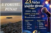 23. Večer klapske pjesme u Puntu
