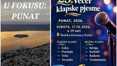 23. Večer klapske pjesme u Puntu