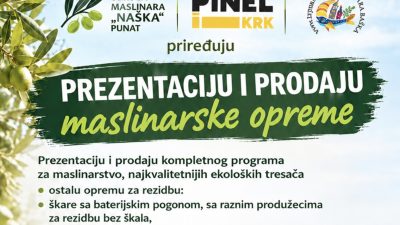 Prezentacija i prodaja maslinarske opreme u Puntu