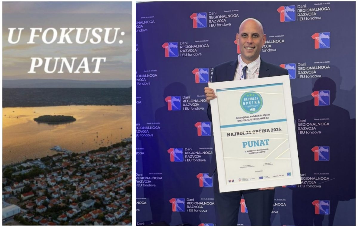Vrijedno priznanje: Punat treća općina u Hrvatskoj po gospodarskim rezultatima