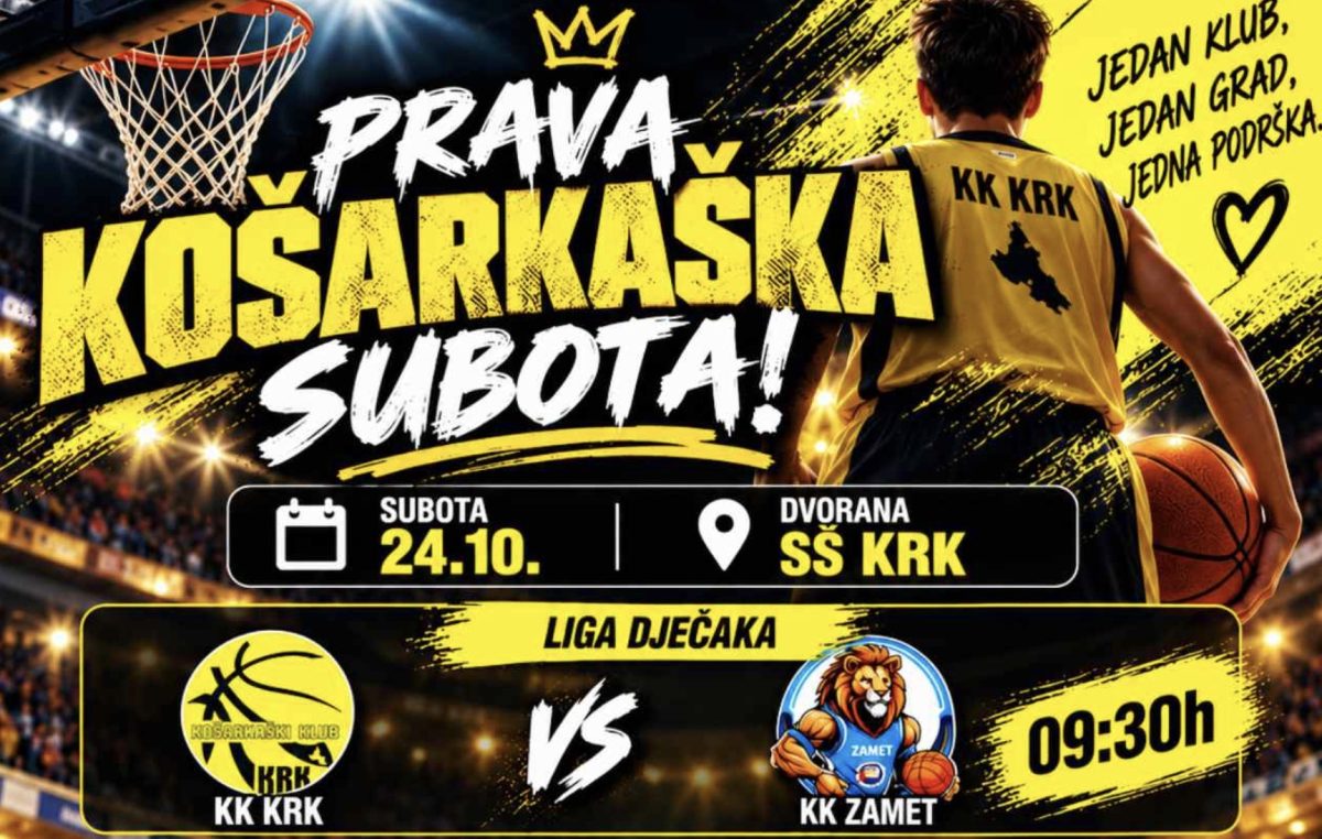 Košarkaška subota na Krku – igraju se čak tri utakmice