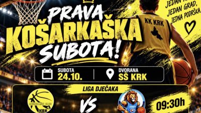 Košarkaška subota na Krku – igraju se čak tri utakmice