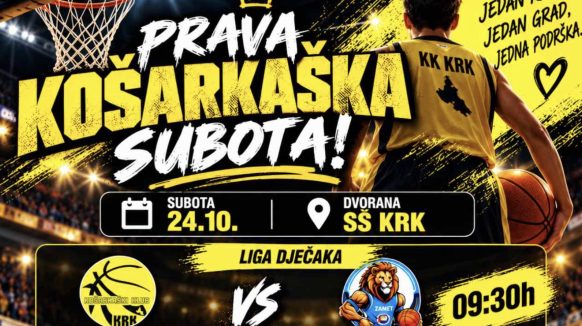 Košarkaška subota na Krku – igraju se čak tri utakmice