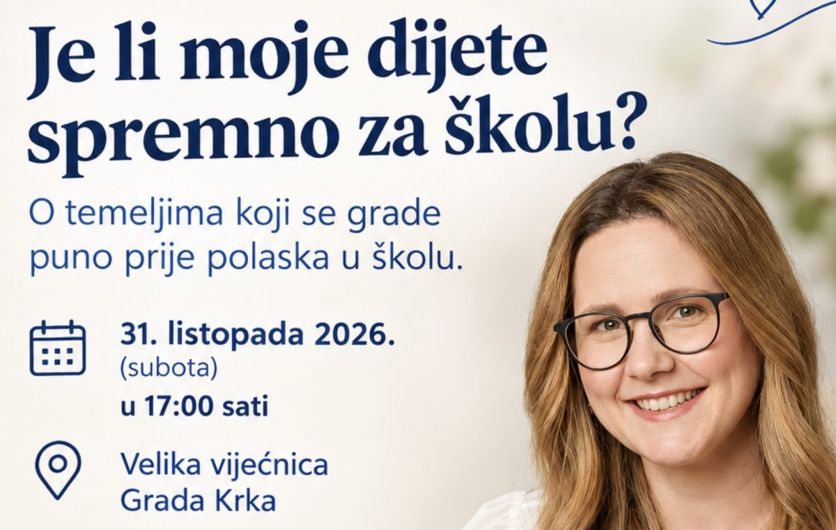 Predavanje: Je li moje dijete spremno za školu?