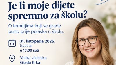 Predavanje: Je li moje dijete spremno za školu?