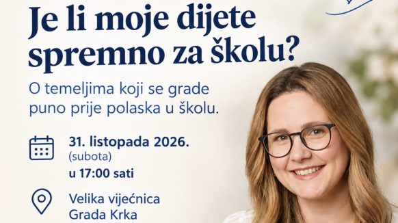 Predavanje: Je li moje dijete spremno za školu?