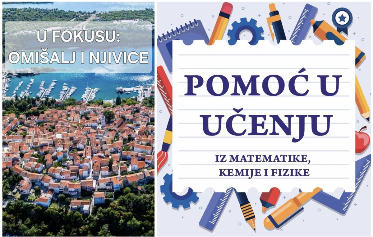 Pomoć u učenju matematike, fizike i kemije u Omišlju