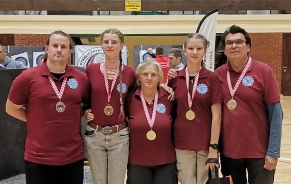 Pet zlata u pet kategorija za Streličarski klub Krk na 13. Dvoranskom turniru SK Koros