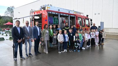 Sigurnost na prvom mjestu: Stotinjak učenika OŠ Jelenje-Dražice kroz igru svladalo osnove prometne kulture