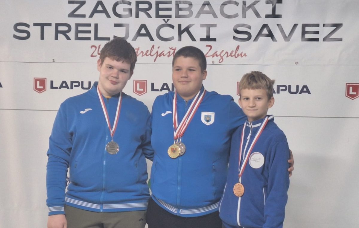 Uspješan nastup strijelaca ŠSK Dub Malinska na 1. turniru Olimpijskih nada u Zagrebu